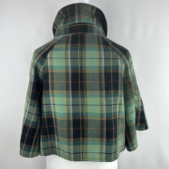 Steve Madden Preppy Plaid Tartan Jacket - Medium - Picture 8 of 11